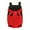 Red, variant on kladzum Pet Carrier Backpack, Dog Carrier Backpack, Suitable for Traveling Hiking Camping for Small Medium Dogs Cats Puppies, Pet Front Backpack Travel Bag