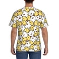 thumbnail image 3 of Vsdgher Cartoon Chicken Print Men's Dry Fit Mesh Athletic Shirts Moisture Wicking Tennis T-Shirt Tops, 3 of 9