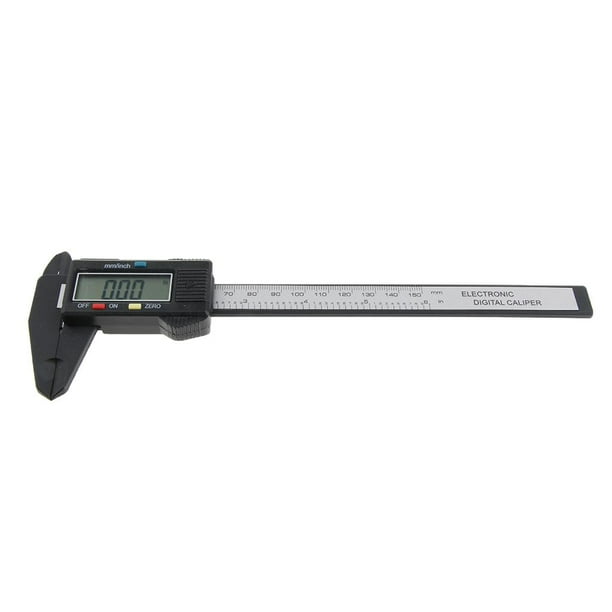 Digital Vernier Caliper Carbon Fiber Caliper Metric Inch Conversion Setting ±0.05mm Accuracy 6
