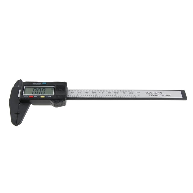 Calibrador Digital Zulema de Fibra de Carbono 6 Pulgadas 150 mm Vernier Electrónico