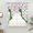 Ash Gray, Sage Green, Soft Pink, Charcoal, variant on Cartoon Brontosaurus Swag Valances for Windows, Kitchen Curtains 36 Inch Length 2 Panels Set, Welcome Pink Love Modern Short Curtains for Small Windows Rod Pocket Cafe Curtains Drapes 28"x36"