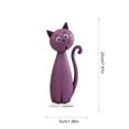 thumbnail image 3 of 3D Cat Figurine, Christmas Home Tabletop Decoration Statue, 3 of 6