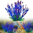 thumbnail image 2 of Aquarium Artificial Plants,Seaweed Water Plants for Aquarium Fish Tank Decor,Plastic Small and Large Fish Bowl Ornaments,Fish Tank Accessories Aquarium Decorative Plants,Aquarium Decor(Multicolor-M), 2 of 9