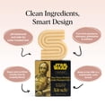 thumbnail image 4 of Kitsch Rice Water Protein Shampoo Bar for Hair Growth x Star Wars C-3PO Design - Strengthening Hair Shampoo for Men and Women - Paraben, Silicone & Sulfate-Free, Vegan Hair Care - 3.2 oz, 4 of 4