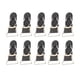 thumbnail image 1 of 10 piezas Clips de sujeción de cinturón de liga duraderos, soporte de estable funciones para damas Ropa Pierna Liga Muslo Medias, 1 of 7