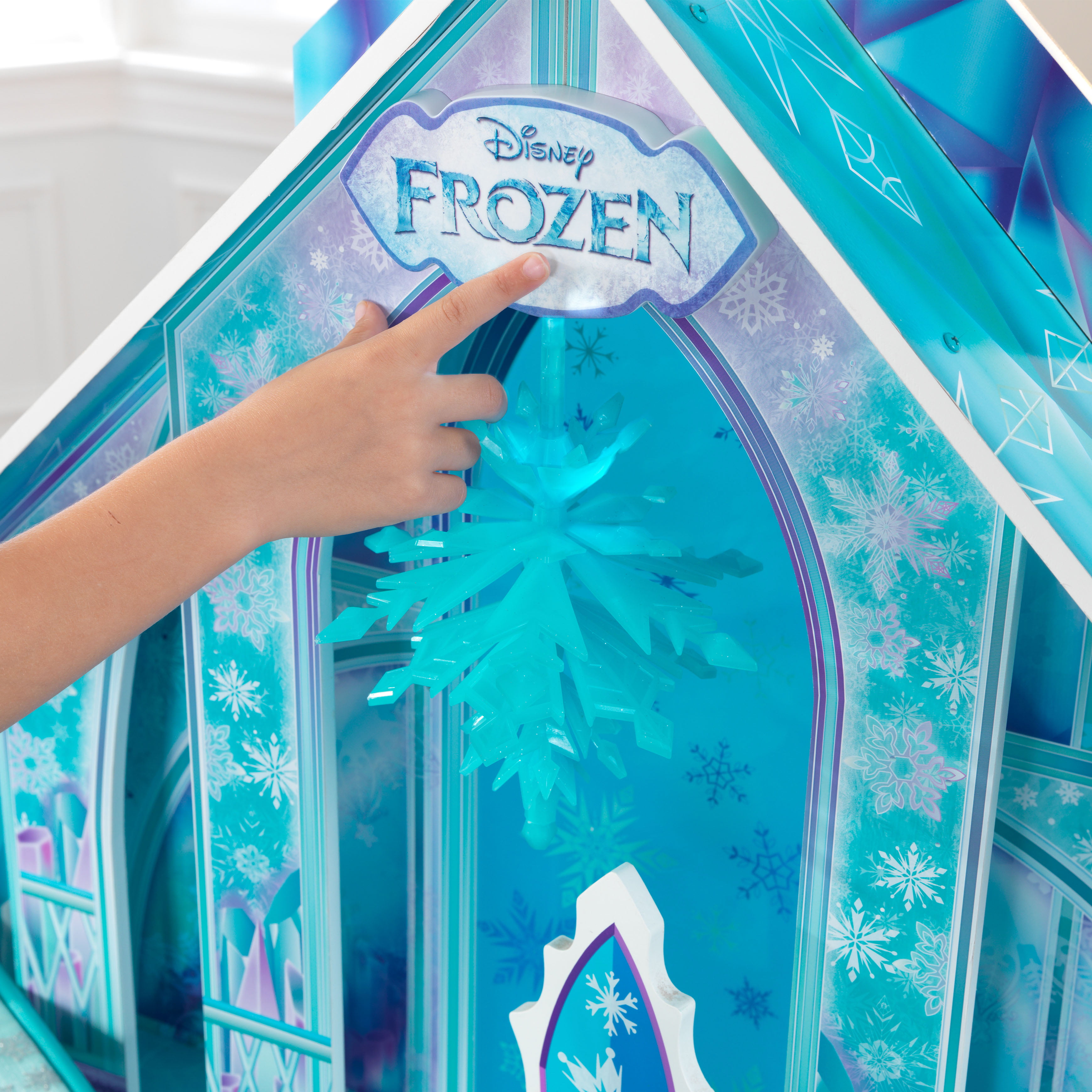 KidKraft Disney Frozen Ice Crystal Palace Dollhouse 