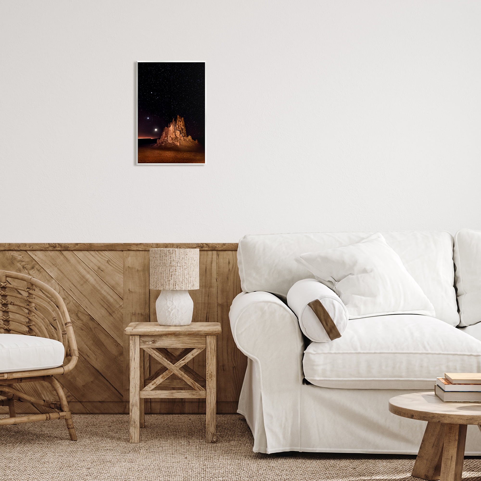 Stupell Industries Starry Night Sky Photography Nature Photography Unframed Art Print Wall Art, 10 x 15