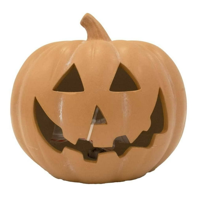 Adorno Way To Celebrate Diseño de Calabaza de Halloween Mediano LED Anaranjado