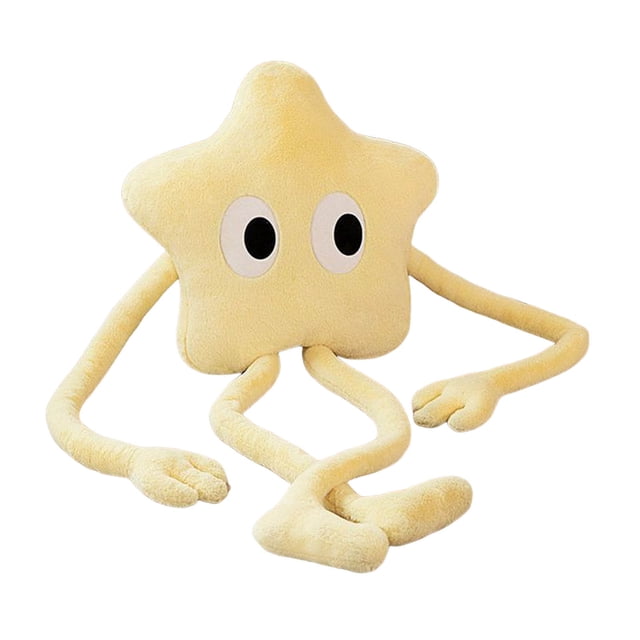 Throw Pillow Large Star Stuffed Toy With Long Legs Pillow Cushion For Girlfriend Kids