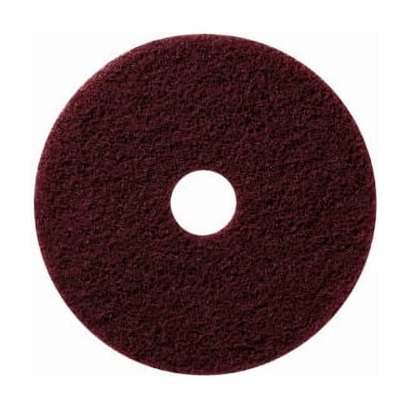 Global Industrial 17"" Stripping Pad Purple 5 Per Case