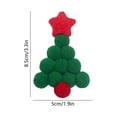 thumbnail image 3 of Eolstice Christmas Tree Ornaments, Star and Mini Ball Xmas Hanging Decorations, Cute Pendants for Holiday Window, Home, Wreath, Festive Party Decor, 3 of 7