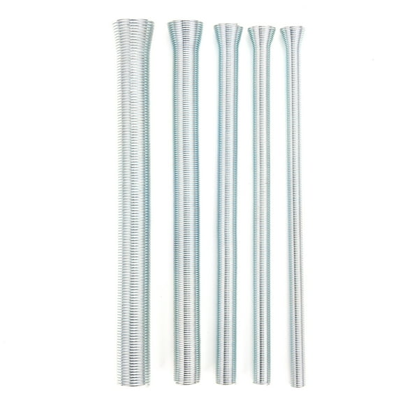 Spring Steel Bender Set, Soft Tube Set Bender Spring 5Pcs For Thin-walled Steel Pipes For Aluminum Pipes For Bender Pipe For Copper Pipes