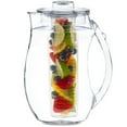 thumbnail image 4 of Large 2.74L Fruit Infuser Water Pitcher (2.9 Quart / 93 Oz) – Shatterproof Acrylic Infusion Jug for Iced Tea, Juice, Beverages, Water, Lemon, Fruit & Herbs – BPA Free, 4 of 9