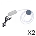 thumbnail image 1 of 2xMini Bomba De Aire Para Acuario USB Pesca Silenciosa 5V Con Hebilla Gran Volumen, 1 of 8