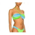 thumbnail image 2 of Peixoto Womens Two-Tone Stretch Bikini Swim Top, 2 of 4