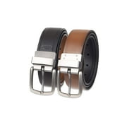 Genuine Dickies Men's 2 Pack Stretch Belt Black & Brown With Big & Tall Sizes