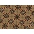 thumbnail image 1 of Ahgly Company Indoor Rectangle Patterned Cinnamon Brown Area Rugs, 5' x 8', 1 of 6