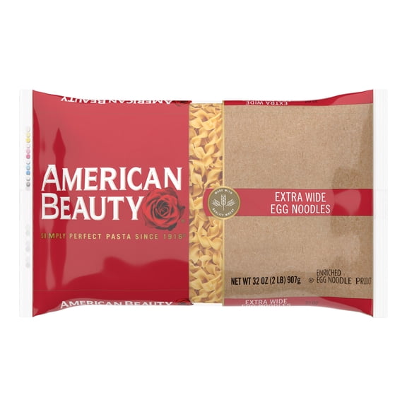 American Beauty 32 oz Extra Wide Egg Noodle
