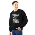 thumbnail image 3 of Forged in Lord's Strength Christian Sweatshirt for Men or Women Brisco Brands S, 3 of 6
