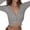Gray, variant on Open Front Shrugs Light-Weight Knit Long Sleeve Crop Top Casual Cardigan for Women Black M