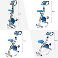 thumbnail image 5 of Wonder Maxi wm-xbk-blue Folding Magnetic Recumbent Exercise Bike, 5 of 10