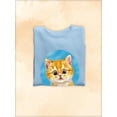 thumbnail image 3 of Shocked Cat Sweatshirt Women -Kayomi Harai Designs, Female XX-Large, 3 of 4