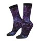 thumbnail image 1 of Balery Lilac Calcetas Largas con Estampado para Hombre y Mujer – Suaves y Transpirables, Talla Única (US 5-11), 1 of 6