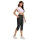 thumbnail image 5 of TaTaai Women Stretch Yoga Pants Capri Length High Waisted Buttery Soft Workout Tights Non-See-Through Athletic Leggings for Gym Lounge Work Gift, 5 of 7