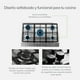 thumbnail image 5 of Combo Parrilla a Gas AVERA 5 Quemadores AI5 Campana de Pared 76cm CEV60C, 5 of 10