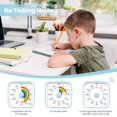 thumbnail image 3 of Infpokid Temporizador Visual Para Niños Con Función De Pausa Lindo Temporizador Silencioso Con Arco Iris Para Aula Enseñanza Tarea Cocina 60 Minutos Cuenta Regresiva Gestión Del Tiempo Para Tdah (Arco, 3 of 5