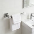 thumbnail image 2 of Toallero extralargo, barra colgante de baño de alta resistencia, gancho de acero inoxidable duradero para cocina, spa y hotel, 2 of 5