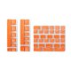 thumbnail image 2 of Juego de teclas Pudding de teclas mecánicas para , para, rojo naranja Baoblaze Teclado keycaps, 2 of 5