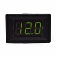 thumbnail image 3 of BTOER 0.36 Inch LED Digital 2-line DC Voltage Table Red Blue Green DC4.5-30V Voltmeter Two-wire DC Digital Display Voltmeter Detectors, 3 of 8
