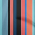 thumbnail image 1 of oneOone Viscose Jersey Orange Fabric Stripes Sewing Material Print Fabric By The Yard 60 Inch Wide, 1 of 4