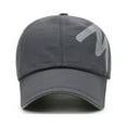 thumbnail image 4 of HNMKIU Performance Mesh Sport Cap for Outdoor Activities Quick Drying Adjustable Unisex Sun Baseball Hat Dark Gray,One Size, 4 of 5