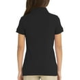 thumbnail image 3 of Real School Uniforms Girls Feminine Fit Polo 68004, 3 of 6