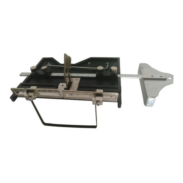 Cortador de espuma de poliestireno, herramienta de corte portátil profesional y compacta con regla integrada, placa ranuradora y cuchillo eléctrico G07 B05