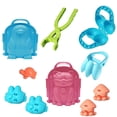thumbnail image 3 of Juego de Clip para hacer bolas perfecl Juguetes de arena Herramientas de bolas de arena Actividades al aire libre Invierno Conjunto C, 3 of 7
