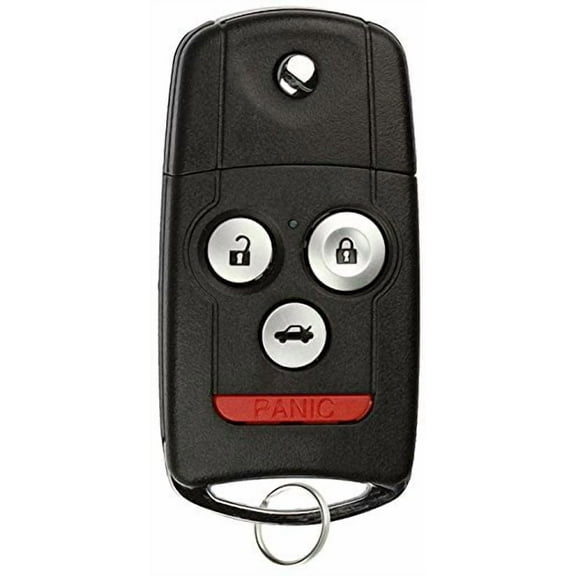 KeylessOption Keyless Entry Remote Control Uncut Ignition Car Flip Key Fob for 07 08 Acura TL OUCG8D-439H-A