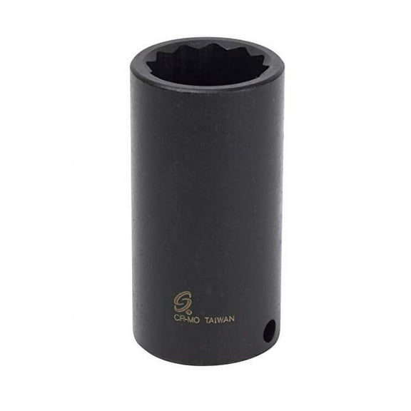 Sunex Tools 368219 - 3/8" Drive 19MM 12 Point Deep Impact Socket