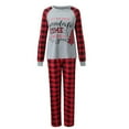 thumbnail image 2 of Christmas Family Matching Pajamas Set Santa's Deer Sleepwear For The Family, 2 of 3