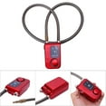 thumbnail image 2 of Candado Para Bicicleta, Bloqueo Manual, Bloqueo De Alarma, Bloqueo De Cadena De Cobre De Alta Densidad, Bloqueo Inteligente Bluetooth Para Puertas De Motocicleta Fugacal APP Control Lock, 2 of 7