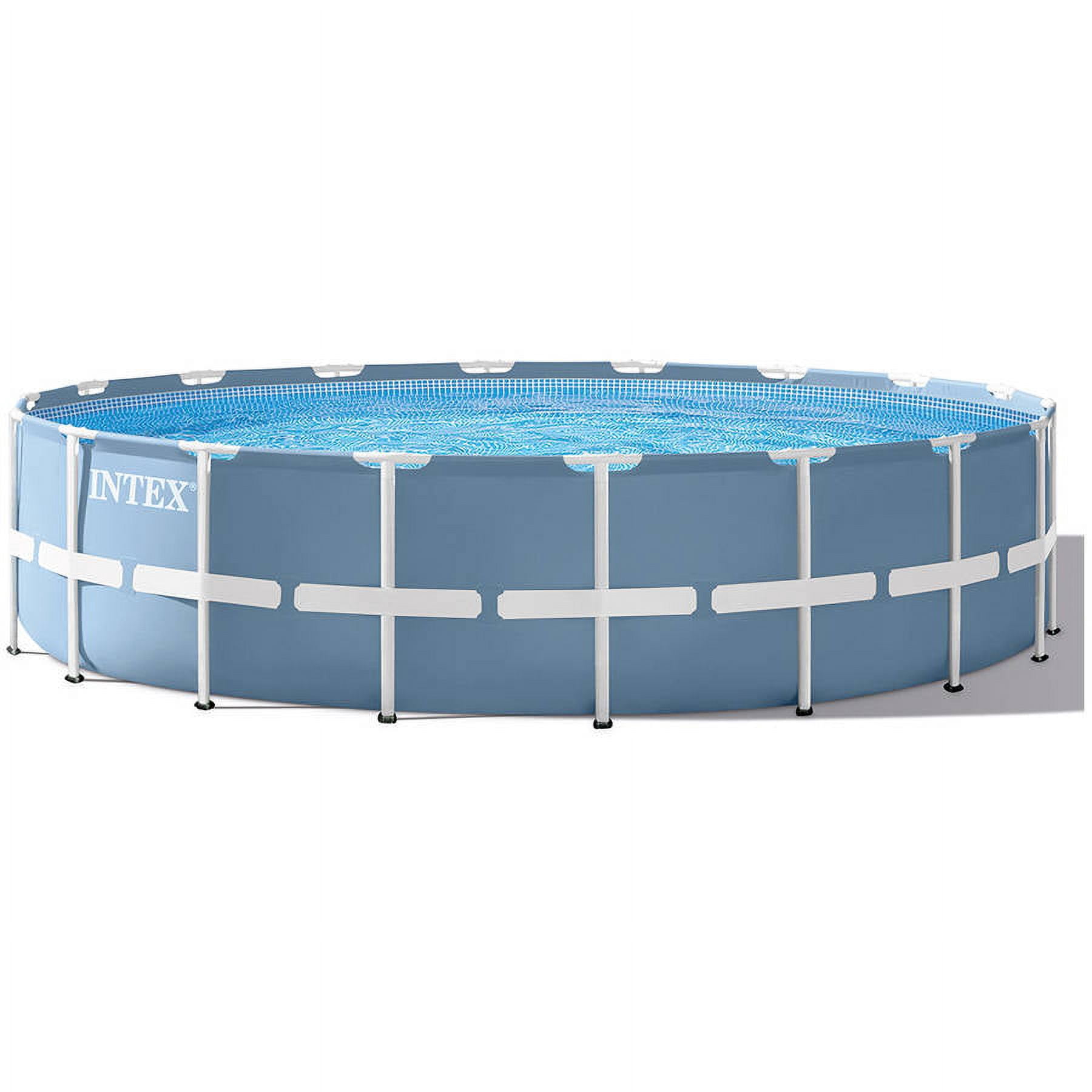 Intex 18' x 48 Prism Frame Above Ground Pool with Filter Pump