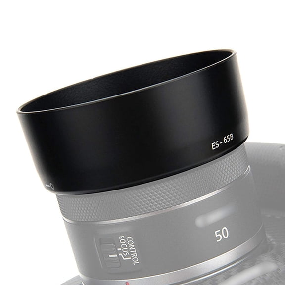 ES-65B Lens Hood Shade for Canon RF 50mm F1.8 STM Lens