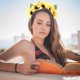 thumbnail image 2 of Women Floral Headband Sunflower Hair Decorative Hair Band Party Hair Clasp, 2 of 4