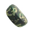 thumbnail image 2 of Inteprter Funda de silicona con hebilla para AirDots, funda protectora de silicona con patrón de camuflaje para Redmi AirDots, funda inalámbrica con Cables de audio/vídeo camuflaje verde, 2 of 6
