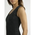 thumbnail image 2 of Sofia Jeans Women's Seamed Denim Dress, Below Knee Length, Sizes XS-XXXL, 2 of 4