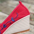 thumbnail image 3 of Vedolay Summer Casual Shoes For Women 2023 Loafers for Women Slip on Lightweight Flats Shoes,Red 8.5, 3 of 5