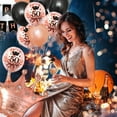 thumbnail image 4 of SPECOOL 50th Birthday Decorations for Women, 50th Birthday Balloons, Rose Gold and Black Balloon Arch Garland Kit with Happy Birthday Banner, Number 50 Foil Balloons for Woman 50th Party Decorations, 4 of 8