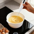 thumbnail image 2 of USB-C Rechargeable Milk Frother, Handheld Electric Drink Mixer with Stainless Steel Whisk, 3-Speed Foam Maker for Coffee, Latte, Hot Chocolate, Matcha, and Protein Shakes, 2 of 5
